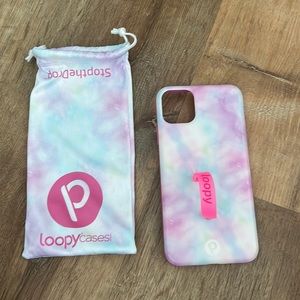 Pink the dye loopy iPhone 11 Pro Max case